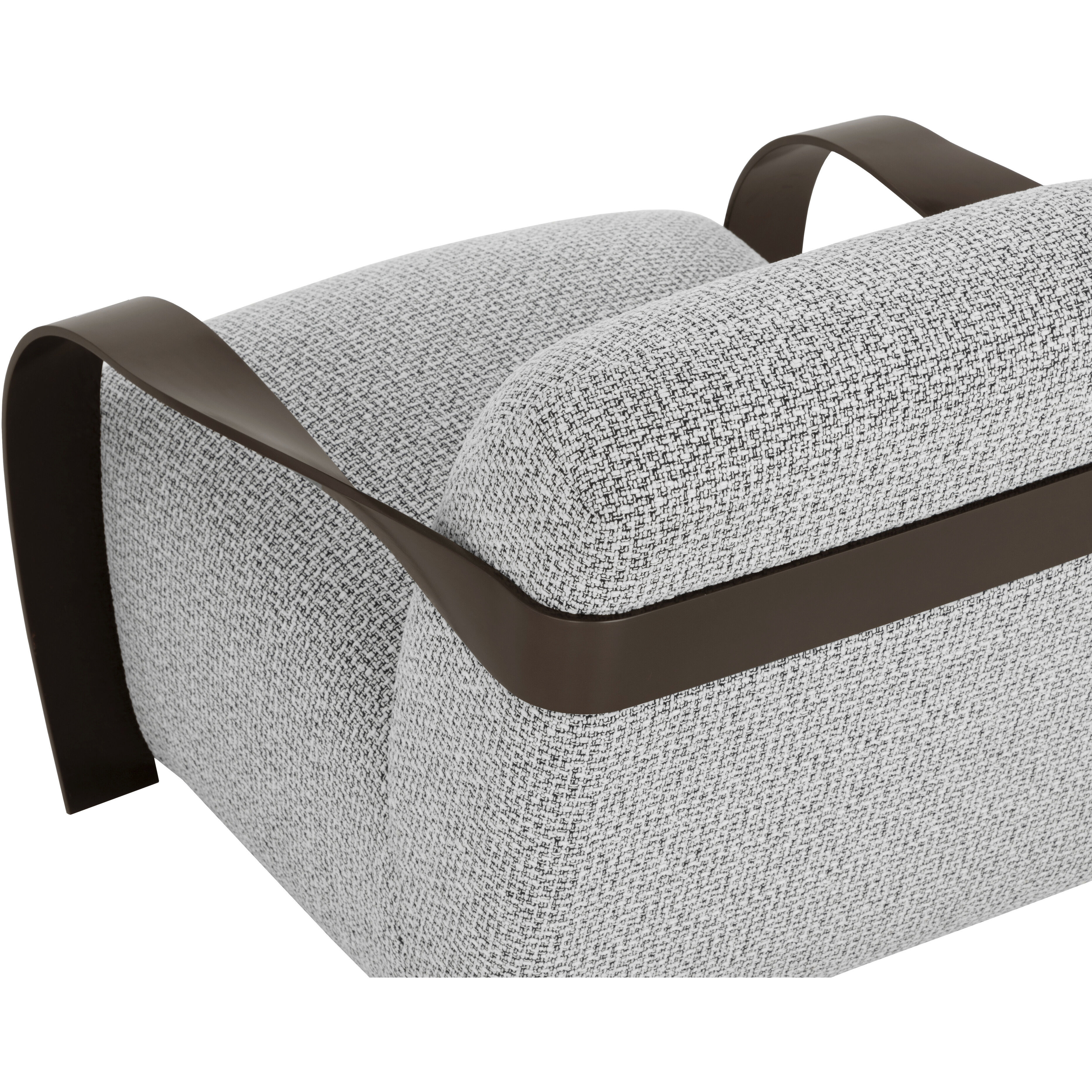 Sonesta Dark Bronze / Helios Check Black Lounge Chair